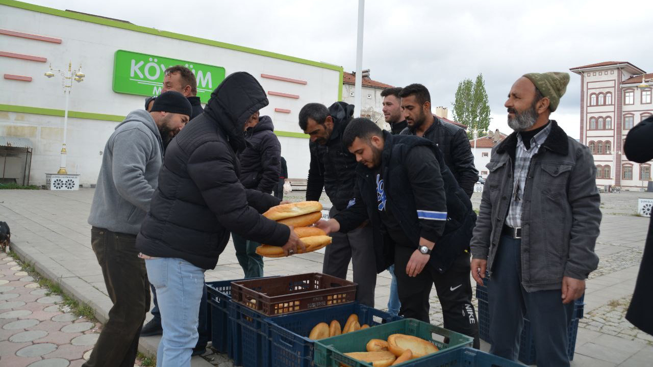 Şarkışla'da fırınlar greve girdi, vatandaş ekmeksiz kaldı